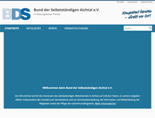Tablet Screenshot of bds-aichtal.de